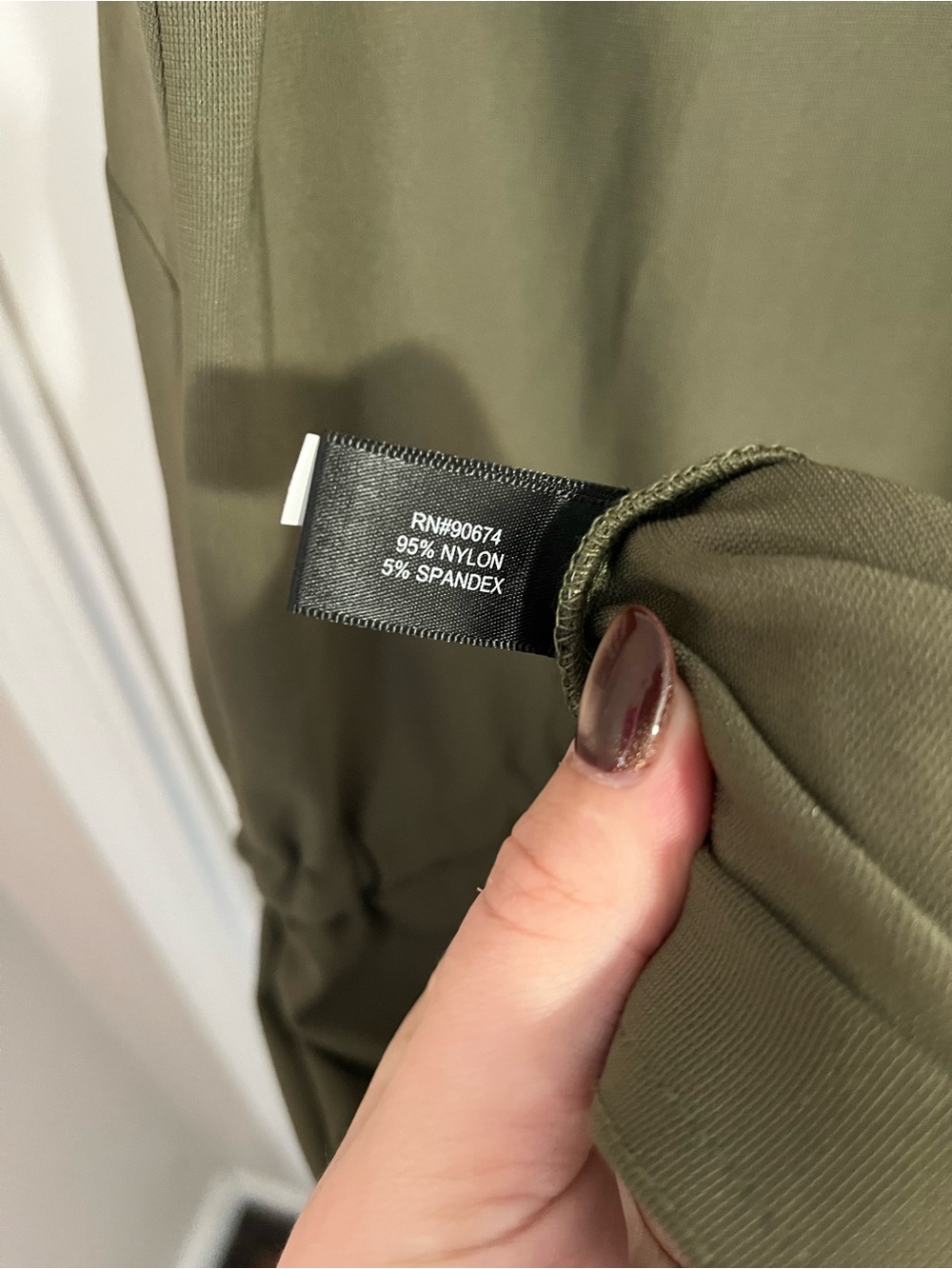 NWT Boston Proper Olive Sleeveless Drawstring Tracel Utility Dress - Picture 6 of 6